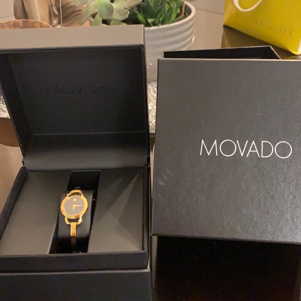 Movado watch- gold